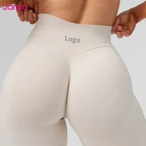 Hot Sale Beautiful Back Deep V Seam High Waist Peach Hip Sports Yoga Leggings Pants Women Workout Gym Fitness Yoga Wear Clothes