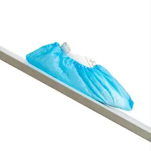 Disposable Elastic Non-Woven Waterproof Dustproof Safety Shoe Covers for Cleanroom Use with Abrasion-Resistant Design