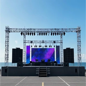 OEM Heavy Duty Aluminium Stage Truss for Wedding Lighting Displays for DJ Booths Church Altars Sports Events