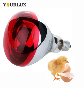 Yourlux Factory Price R125 R95 Infrared Heating Lamp For Chicken And Pig Farms 100w/300w Warming Bulb
