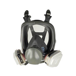 Chemical Resistant Reusable Respirator Mask | 6800 Full Face Protection & 6001 Filters