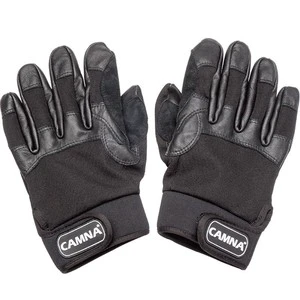Kanle Outdoor Tactical Rescue Rappelling Gloves Sheepskin Breathable Wear-Resistant Protective Rope Descending Gloves for Caving