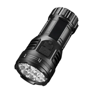 New ABS Camping Long-shot Multifunctional Portable TYPE C Magnetic Super Bright Mini Nine-eye Monster Mini Led Flashlight