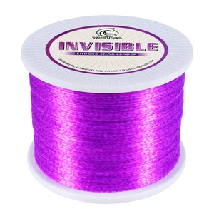 YACUMA 5D 1000M Invisible Spotted High Strength Nylon Fluorocarbon Coated Bionic Camouflage Sinking Fishing Ocean Boat Fishing