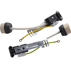 GU10 Plastic Screw Waterproof 250V 2A Lamp Holder with Three-Position Junction Box Spotlight Downlight