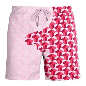 Temperature Change Discoloration Mens Beach Shorts Color Changing Swim Shorts Swim Trunks Water Sports Surf Swimming Shorts