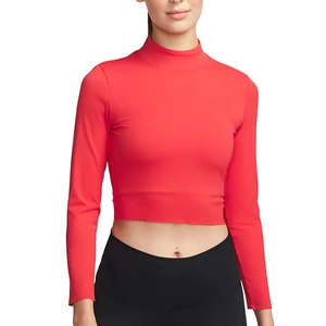 Women's Seamless Breathable Quick Dry Eco-Friendly Lightweight Yoga Top with 4-Way Stretch for Gym Running and Daily Workout