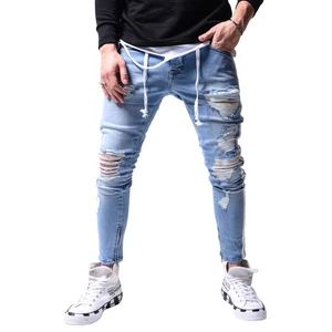 Hot Selling High Quality Men's Regular Fit Jeans Plus Size Elastic Denim Pants Business Casual Men's Jeans