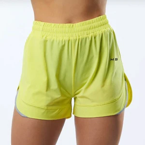 Women's High Quality Lightweight Gym Shorts Sexy Summer Run Shorts With Plus Size Logo on Waist