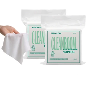 Dust-free Wipes Cleanroom Wipes Lint Free Nonwoven Cloths ESD Safe Lint Free Microfiber Cleanroom Wipes