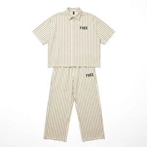 Small Niche Design Short Sleeved suit For Men In Summer, With A High-end Feel And Simple Outfit That Can Be Customized