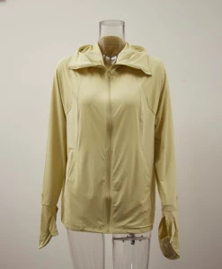 New OYV Sun Protective Clothing,namely, Shirts Breathable and UV Resistant Ice Silk Sunscreen Jacket