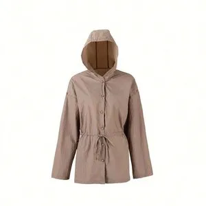 Women Long Sun protection Clothing 2025 Summer New Sun-safe Sun-blocking Coat Uv-protective Uv-resistant Outerwear