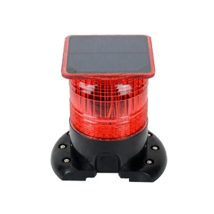 Doublewise Traffic Safety Solar Led Flashing Beacon Light