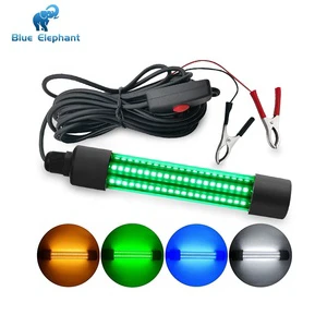 High Lumen IP68 Waterproof 12V LED Underwater Fish Attraction Light for Camping & Professional Fishing