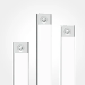 Modern Design Smart Magnetic LED Light for Kitchen Cabinets Wardrobe Stairs with Dual Sensor Motion Detection Dimmable