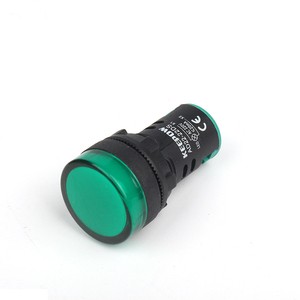 Ad22-22ds Signal Pilot Lamp 12v 24v Led Red Green Yellow Equipment Led Indicator Lights