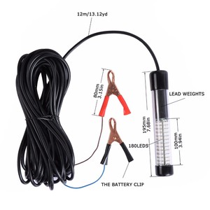 10W 12V Led Fishing Light LED Night Luring Lamps for Boats Docks Fishing