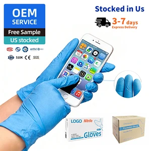 Guantes Superior Terrain Gloveon Household Loose Safety Soft High Quality Mixed Medical Nitrile Powder Free Disposable Gloves
