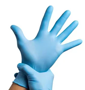 Wholesale Disposable Dental Safety Nitrile Gloves Industrial Rubber Examination Disposable Gloves Nitrile