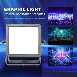 High-quality 16 * 10W/40 * 0.5 RGBW Stage Lighting Equipment Waterproof RGB LED Stage Lights with Auxiliary Lights&atomization