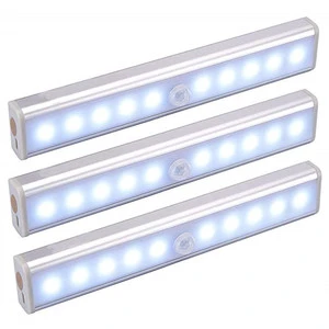 USB Rechargeable Bulb Wireless Motion Sensor Strip Light Home LED Smart Cabinet Wardrobe Light