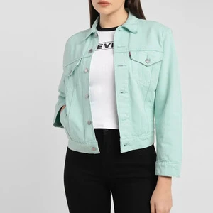 Trendy Women's Eco-Friendly Denim Jacket Candy Color Stylish Comfortable Durable for Casual Wear Modern Summer/Winter/Autumn