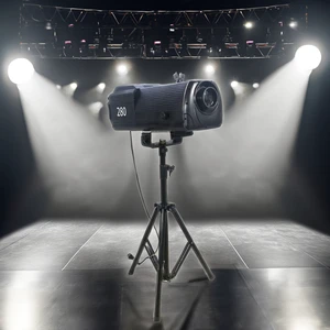 Professional 280W DJ Disco Wedding Theater Concert Stage Manual LED Follow Spot Light