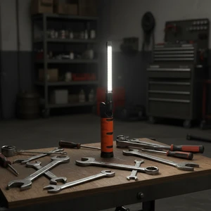 Slim 1000 Lumens LED Work Lamp Foldable Structure Dual Area Illumination Flexible Energy Efficient Dimming Light