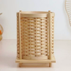 Decorative bamboo table light lamps for home restaurant hotel top deal handcrafted desk lamp