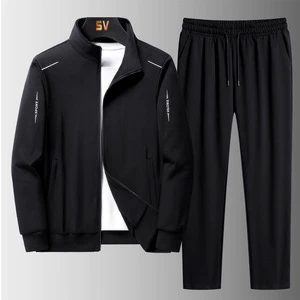 Men's New Spring Autumn Sports Set Casual Long Sleeve Tracksuit