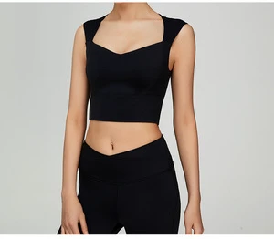 Women's Solid Front Logo Yoga Set High Waist Leggings Flared Pants Eco-Friendly Sports Suit