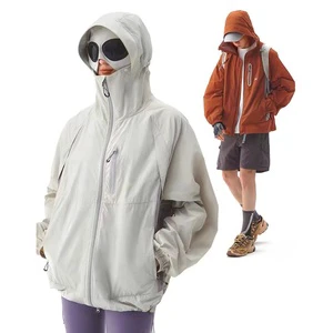 Wholesale New Summer Lightweight Soft UPF50+sun protection Suit Sun Protective Proof Clothing With Hooded