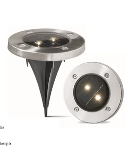 Outdoor Solar Round Ice Waterproof Garden Landscape Decoration Ice Brick Lamp Glass