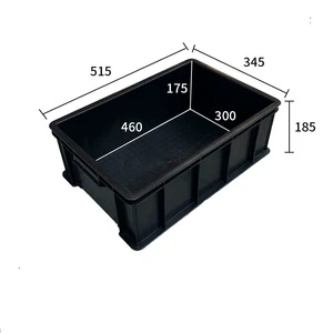 Clean Room Anti-static Polypropylene Conductive Plastic Bins Esd Storage Box