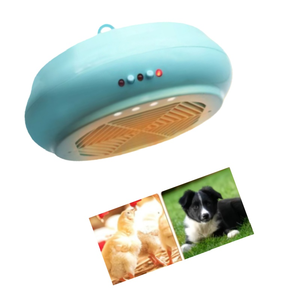 Innovative Remote Controlled Infrared LED Heat Lamp for Chick Warming in Livestock Management
