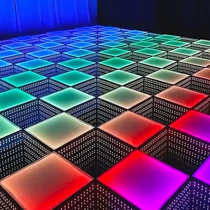 2025 High Quality Portable Xxx Pohot Video Dance Floor With Props Free Accessories Led Dancing Floor Rgb