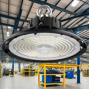 USA in Stock IP65 Super Bright 100W 120W 150W Hi Bay Industrial Highbay Led Ufo High Bay Light for Warehouse