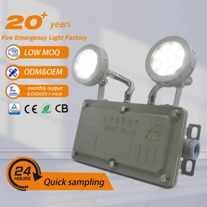 Tuoming Modern Hotel Fire Led Emergency Lamp Rechargeable Spotlights Emergency Lights Ip54 Explosion-proof Emergency Light