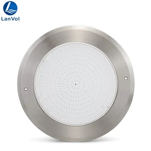 Hot Sales High Quality LanVol Slim Flat AC12V LED Pool Light Multi Colors RGB Blue Warm White Cool White IP68 Underwater Lamp
