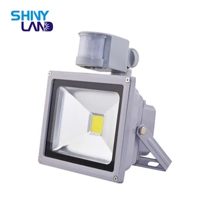 Security Lighting 10w 20w 30w 50w 100w Pir Sensor Waterproof Outdoor Ip65 Led Flood Lamp