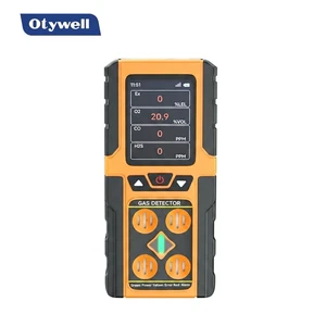 Otywell Portable Multi Gas Leak Detector Radon Handheld H2 Lpg Monitoring and Alarm System