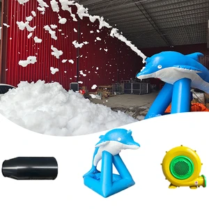 2025 Latest Customizable Inflatable Foam Machine Party Cannon for Children's Pool Parties and Stage DJ Disco.