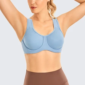 Womens Sports Bra Womens Athletic Bra with Comfortable Stretch Fabric for Exercise Training Yoga and Sports Participation