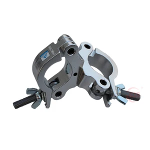 Projector Par Light Spotlight Aluminum Alloy 6061-T6 Steel Clamp 200kg SWL Anode Treated Fits 48mm-51mm Truss TUV CE Certified