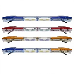 LED Light Bar, Emergency Warning Flashing Light for Engineering, Rescue, Ambulance & Heavy Duty Transport Vehicles