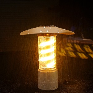 New Durable Weatherproof LED Camping Flashlight Portable Hiking Outdoor Lighting Stall Handheld Tent Multi-Functional