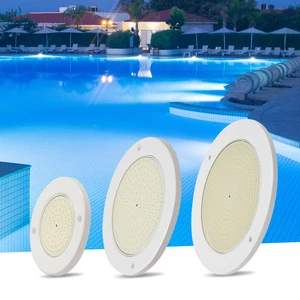 Rgb Pool Lamp Ip68 Submersible Wifi Slim Flat Underwater 110mm Slim 6w Flat Wifi Ip68 Led Swimming Pool Light 12v