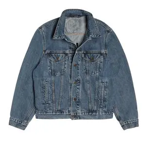 Breathable Customized Design Wholesale Winter Men's Denim Jackets Oversize Loose Casual 100% Cotton Button Jacket