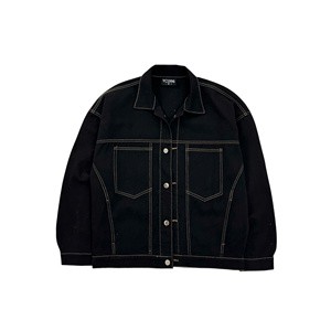 Finished Denim Jacket woven Men Washed Denim jacket OEM service Vietnam Men's Clothes Jacket